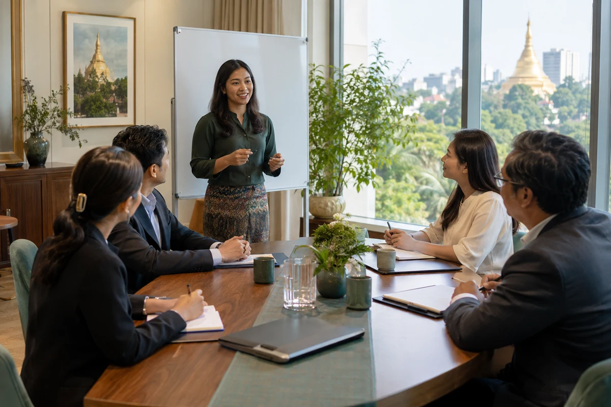 講師の説明に耳を傾けるセミナー参加者